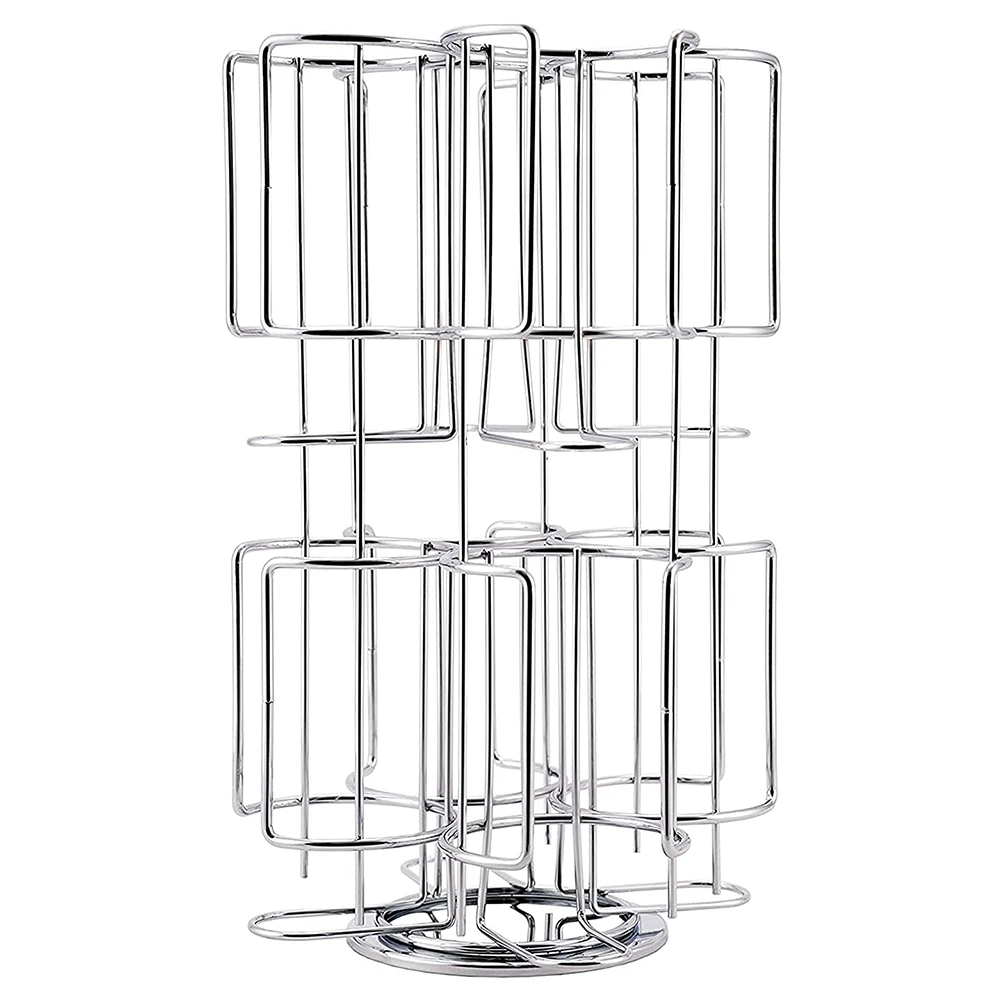 

Capsule Holder for 64 Tassimo Coffee Capsules, Carousel Capsule Dispenser, Capsule Holder for Storage, Rotatable Holder