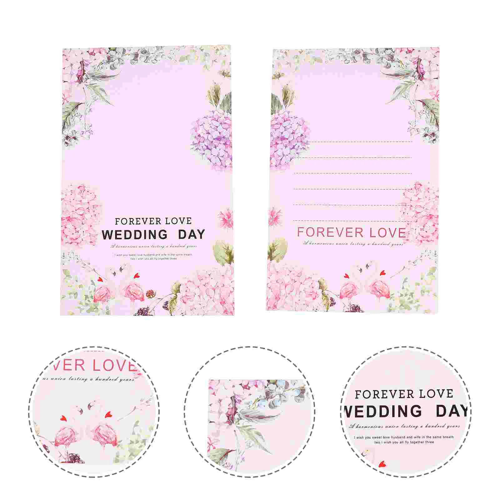 

20pcs Decorative Durable Paper Name Cards for Wedding Birthday Party