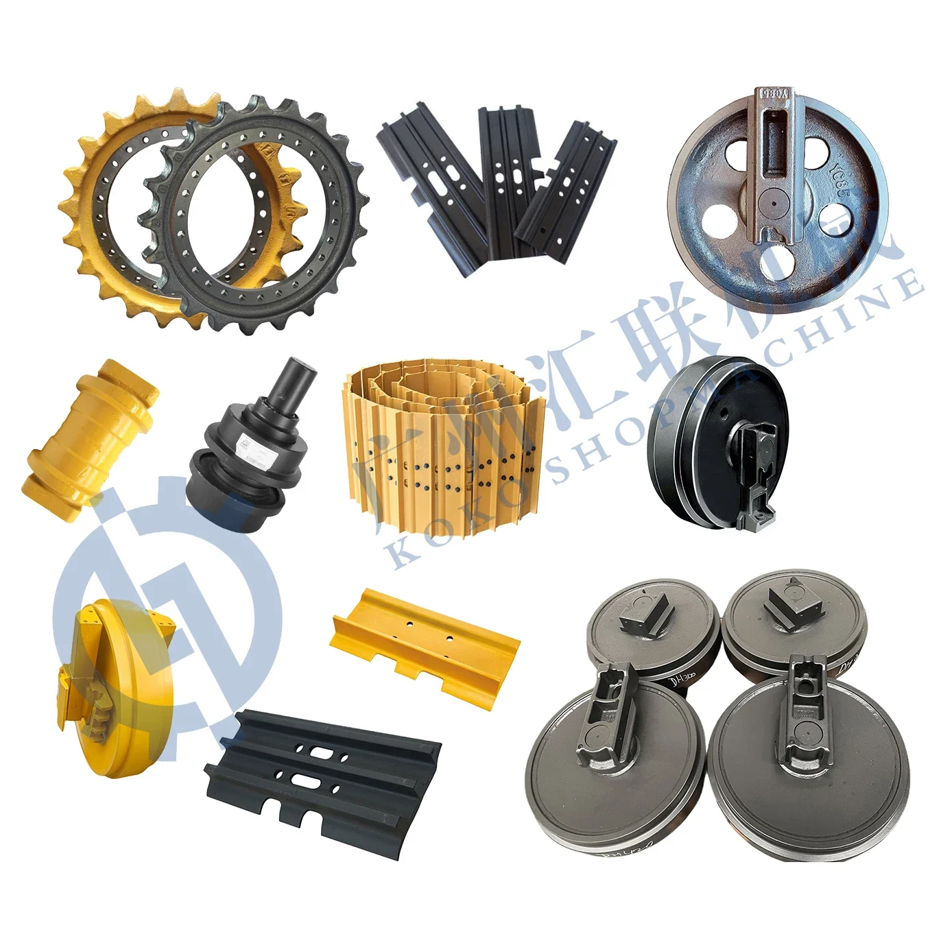 Запасные части для ходовой экскаватора Komatsu Hitachi