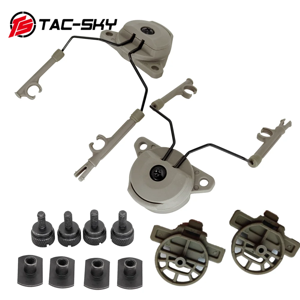 TAC-SKY Wendy Tactical Helmet Special Headphone Buckle Bracket Compatible with Comtac Headphones
