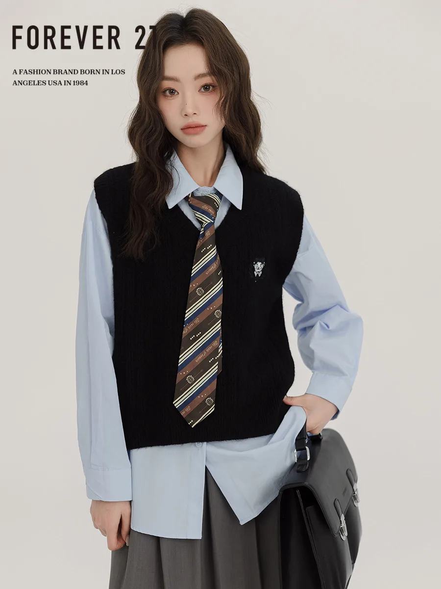 Forever 2 темпераментный весенне-осенний дизайн черная вышивка модный утягивающий