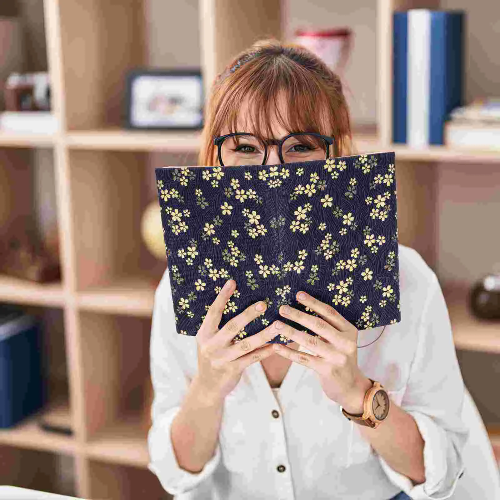 Чехол для обложки книги школьных книг стильный декор младенцев защитная ткань