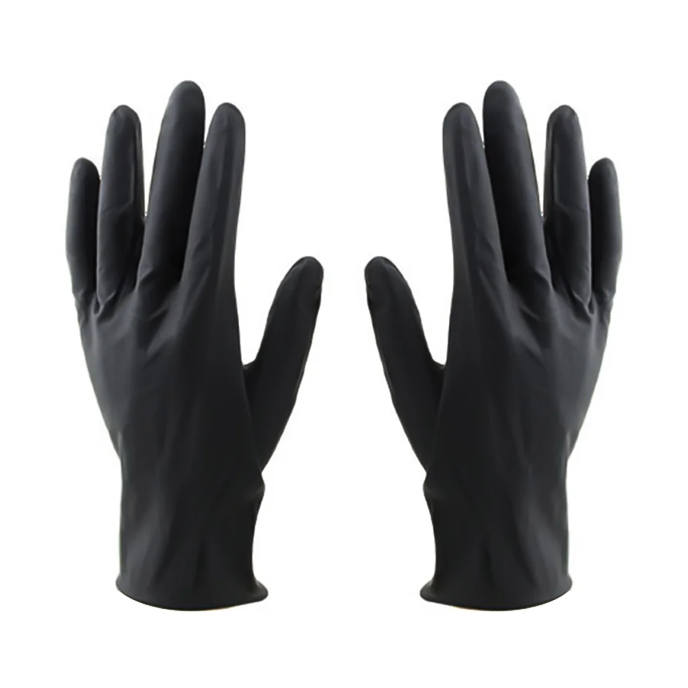 

Gloves Hair Black Salon Reusable Dyerubber Latex Laboratory Barber Colouring Glove Cleaning Dishwashing Men Shampoo Coloring