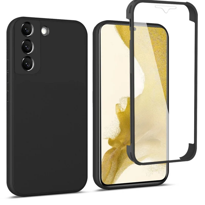 

Phone Case For Samsung Galaxy S22 Ultra Case and Protective Film 2 in 1 Drop Case A52 Clear Case S21FE Protection Shell