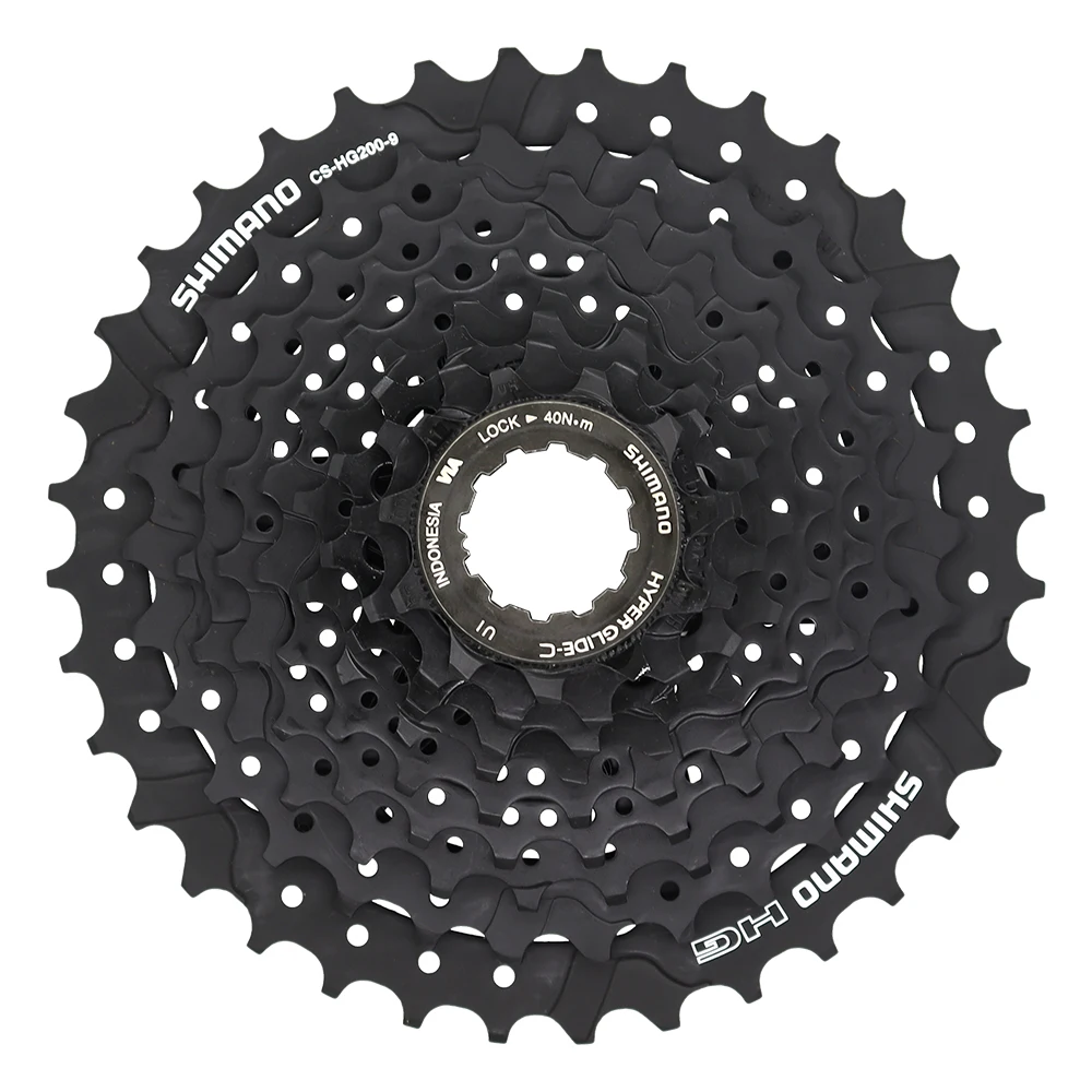 Звездочка велосипедная SHIMANO ALTUS CS-HG200-9 9 Speed Black MTB 11-32T 11-34T 11-36T