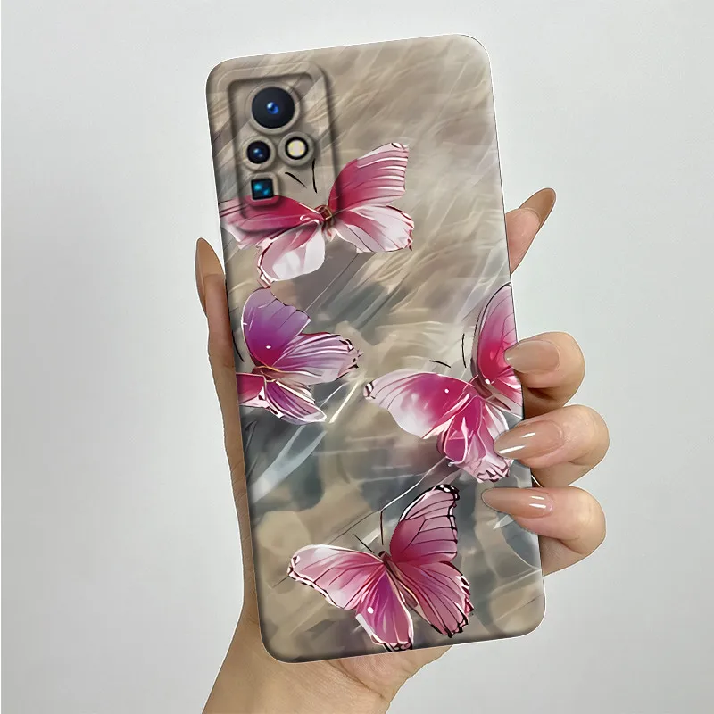 Чехол для Infinix Zero X Pro ZeroX X6810 X6811 X6811B матовый Силиконовый мягкий чехол с рисунком