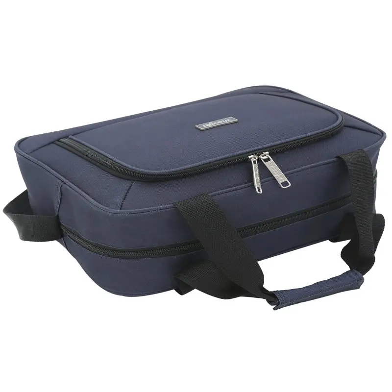 2pc Expandable Rolling Carry-on Set, Navy