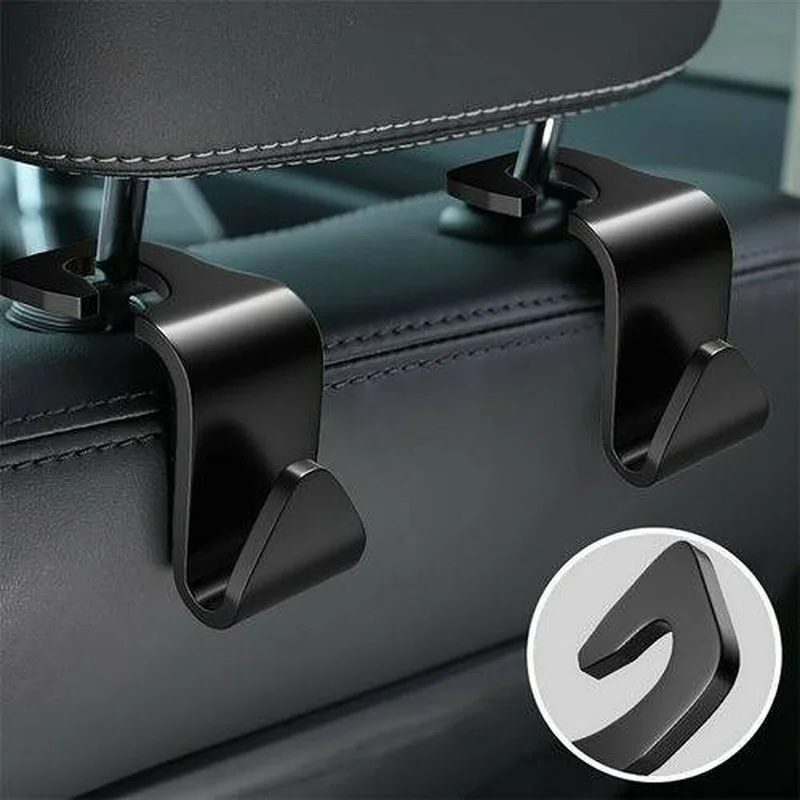 

6 Packs Durable BackSeat Hanger Car Seat Headrest Hooks,Vehicle Hooks Stylish