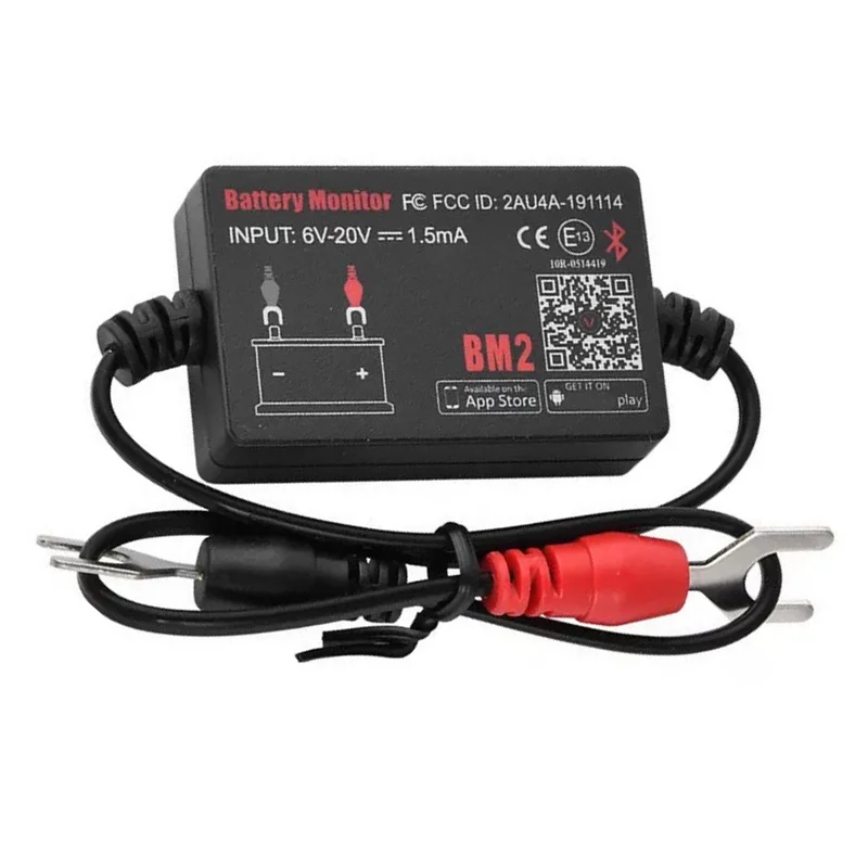 Тестер монитора аккумулятора BM2 Bluetooth 4 0 устройство для измерения напряжения 12 В