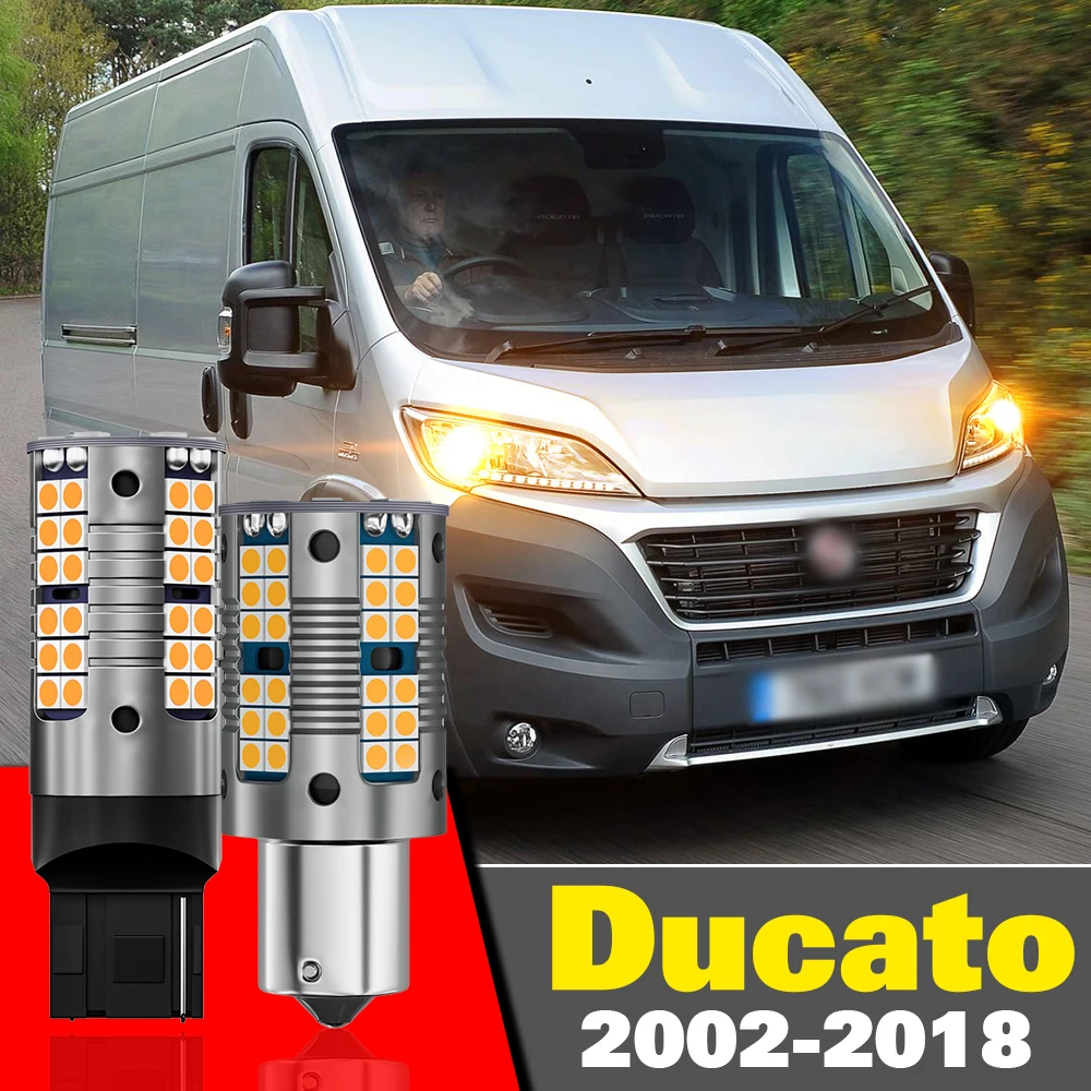 

For Fiat Ducato Accessories 2002-2018 2006 2007 2008 2009 2010 2011 2012 2013 2014 2015 2016 2017 2pcs LED Turn Signal Light