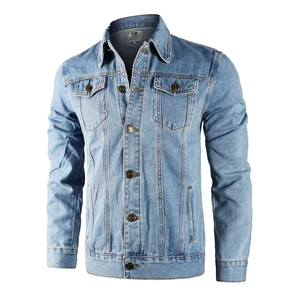 

Men's motorcycle jacket denim jacket student men's decoration body clothes