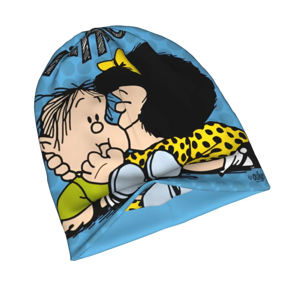 Mafalda милые друзья комикс Chracters (4) чепчик унисекс тонкие уличные шляпы двухслойная