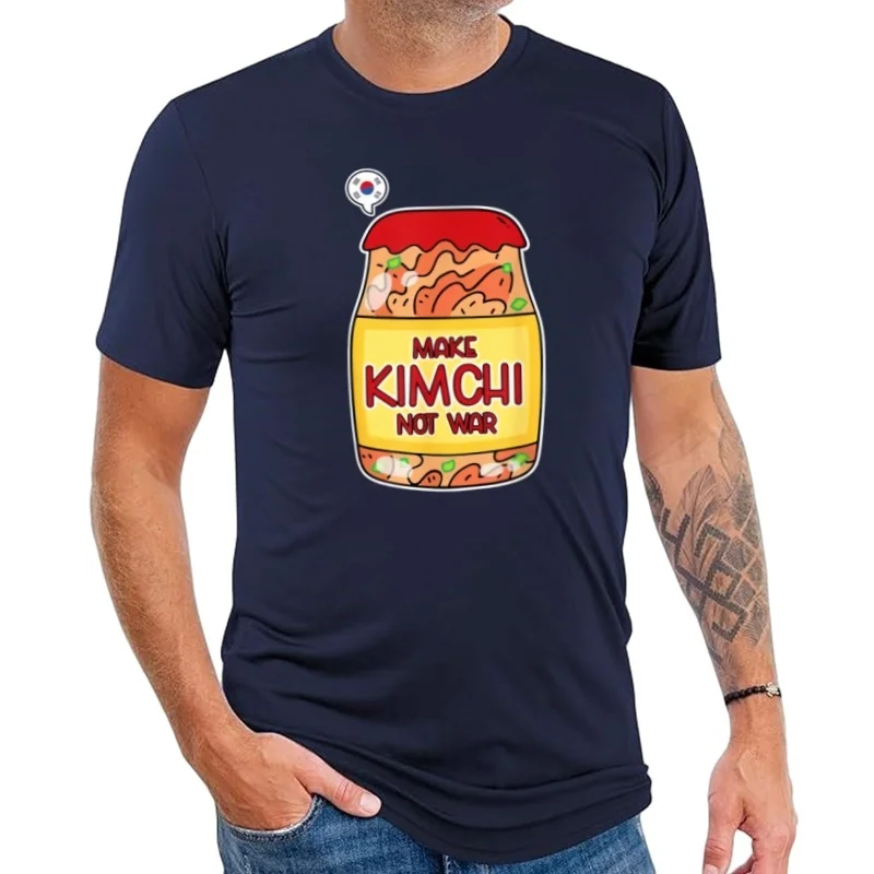 Фото Kimchi Drôle Coréen Nourriture Design Grand Cadeau T-Shirt S-5XL №3