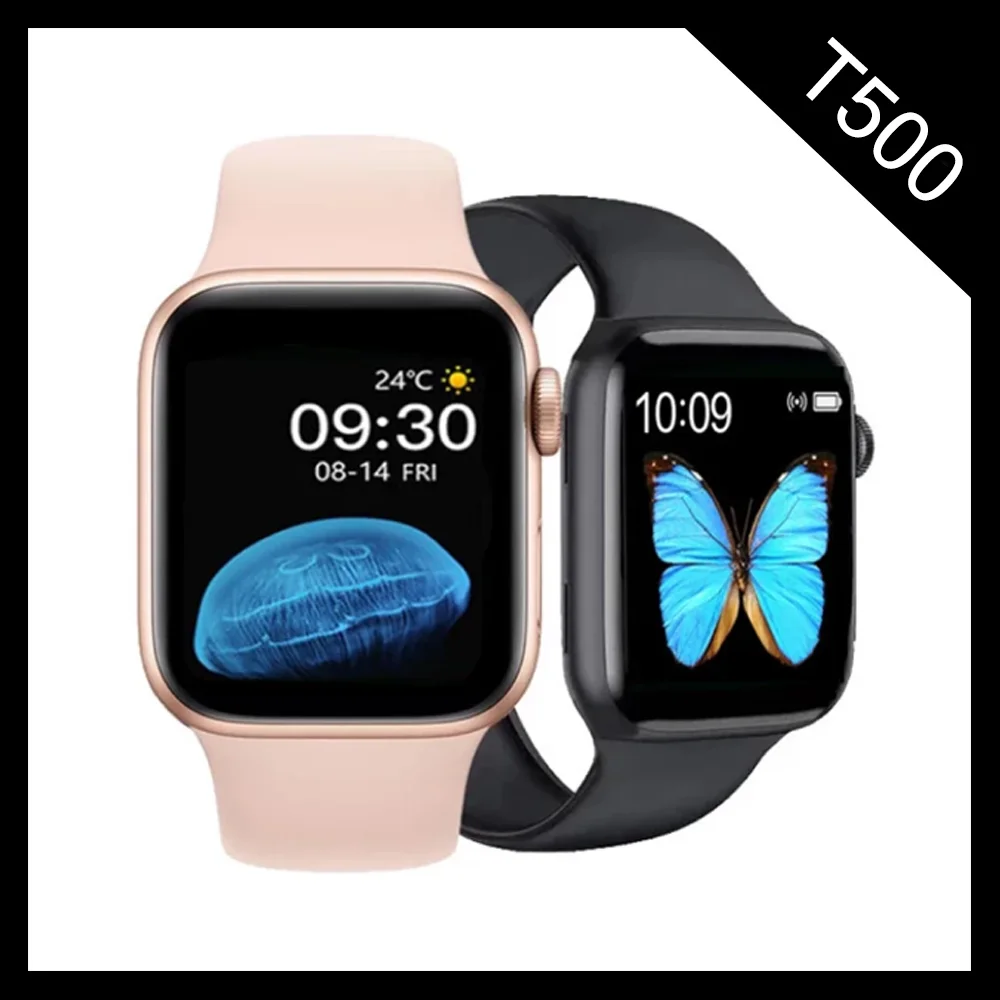 

IWO13 T500 Smart Watch Men Women Smartwatch Fitness Tracker Heart Rate Blood Pressure Sport Waterproof Bluethooth Call Watch