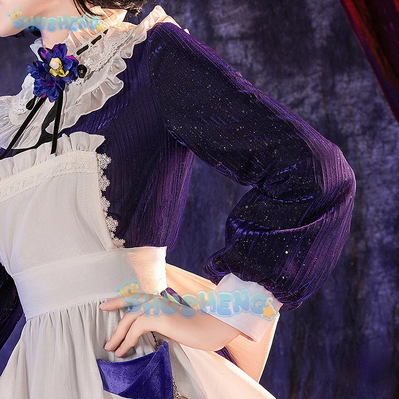 Shusheng Reverse:1999 костюм для игры во вторник Кристин милая Униформа горничной косплея