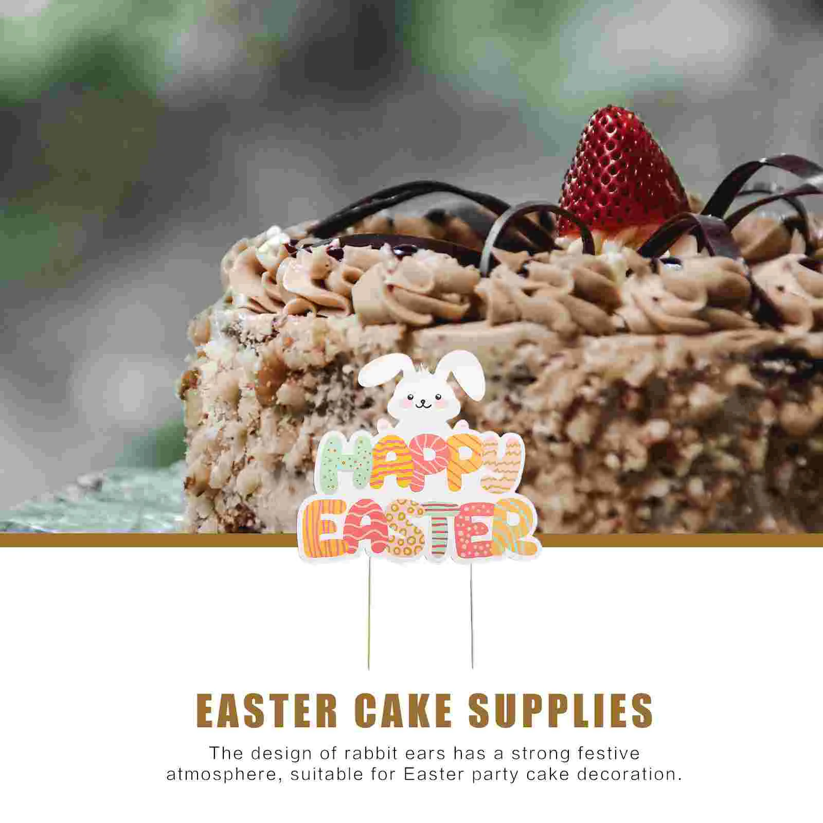 13 шт. вставка для торта с кроликом уникальные украшения очаровательные выборки