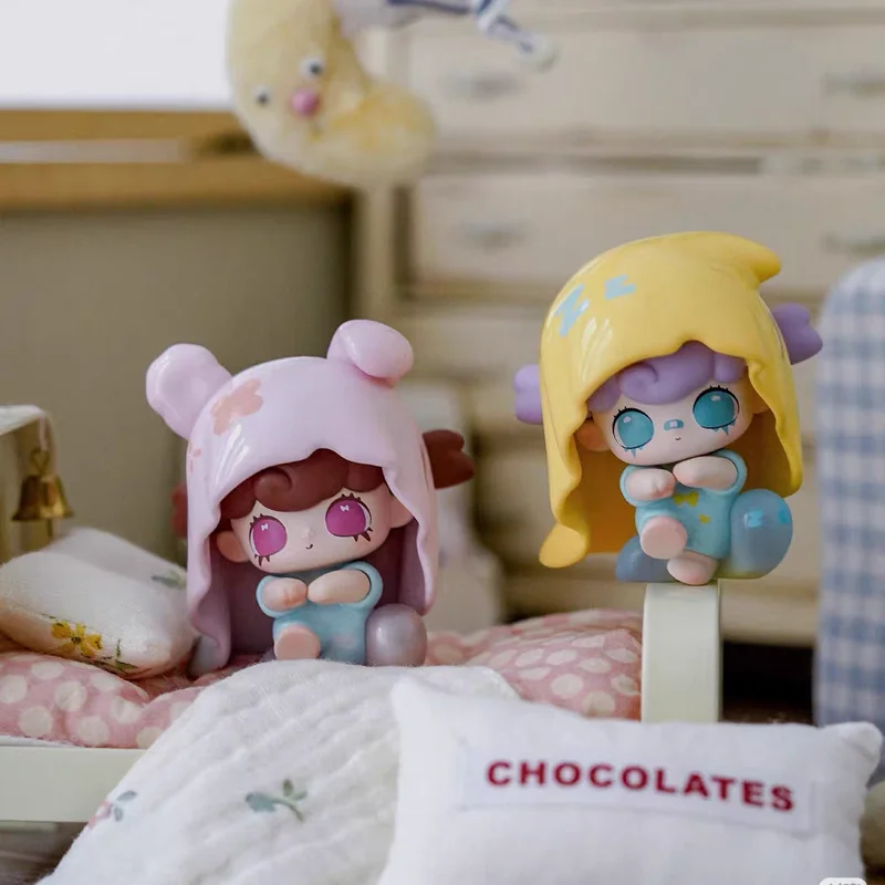 Фото В наличии: Коллекционная виниловая фигурка Lulumi Mystery Box, серия Half Sugar Ball, мини-фигурка, милая кавайная игрушка-сюрприз, декор для стола, подарок №5