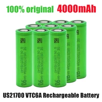 100 new original us21700vtc6a 3 7v 4000mah 30a lithium rechargeable batteries for flashlight power tool camera