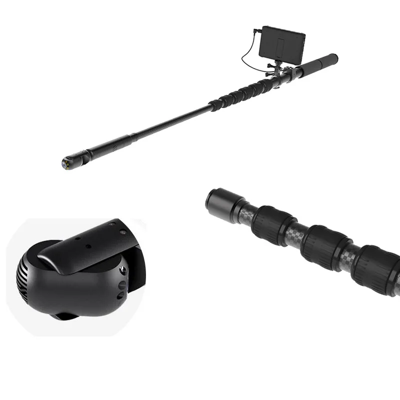 Обнаружитель жизни вращающийся на 360 ° инструмент для поиска и спасения змеиным