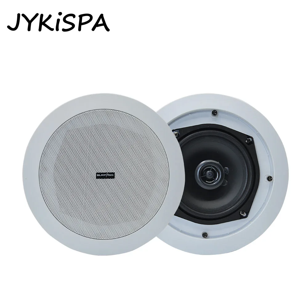 PA System Loudspeaker 8Ohm Coaxial 5inch Woofer Wall Mounted Ceiling Speaker For Background Music android Controller Amplifier
