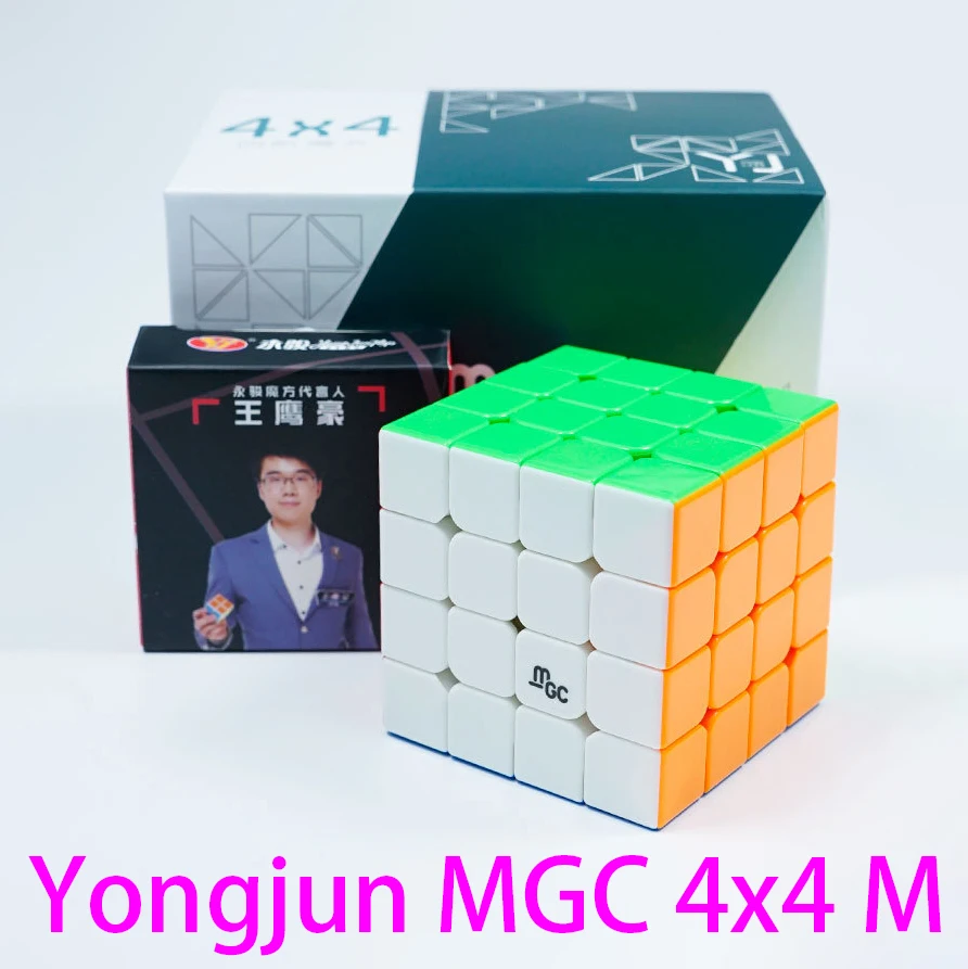 

Магнитный скоростной куб YJ MGC 4x4 м, новинка, магический куб YJ MGC 4x4, профессиональные игрушки без наклеек, игрушки-фиджеты MGC4 M, волшебный куб-головоломка
