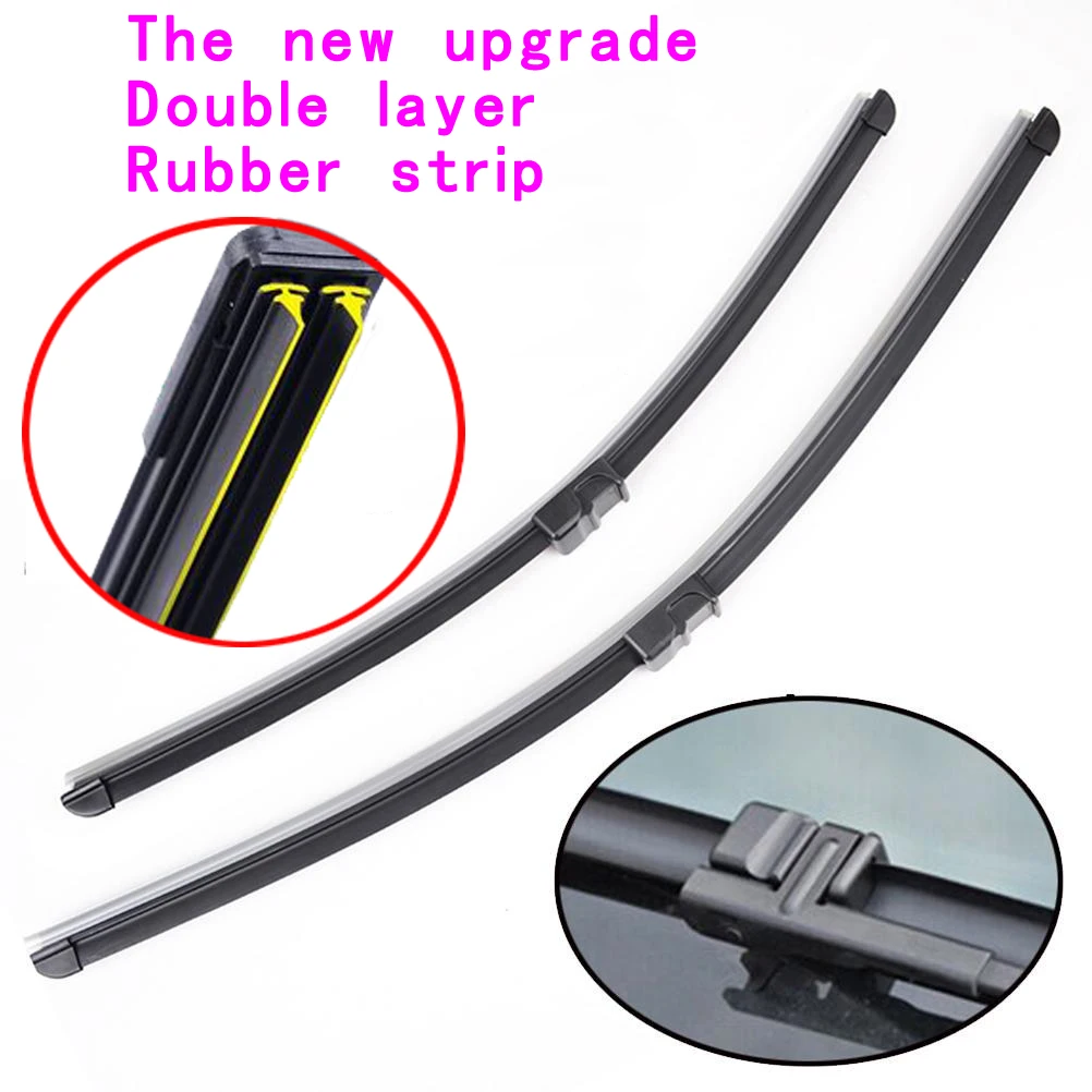 

2 Pack LHD Windshield Wiper Blades Front Window Fit For 2007-2011 BMW X5 E70 USA