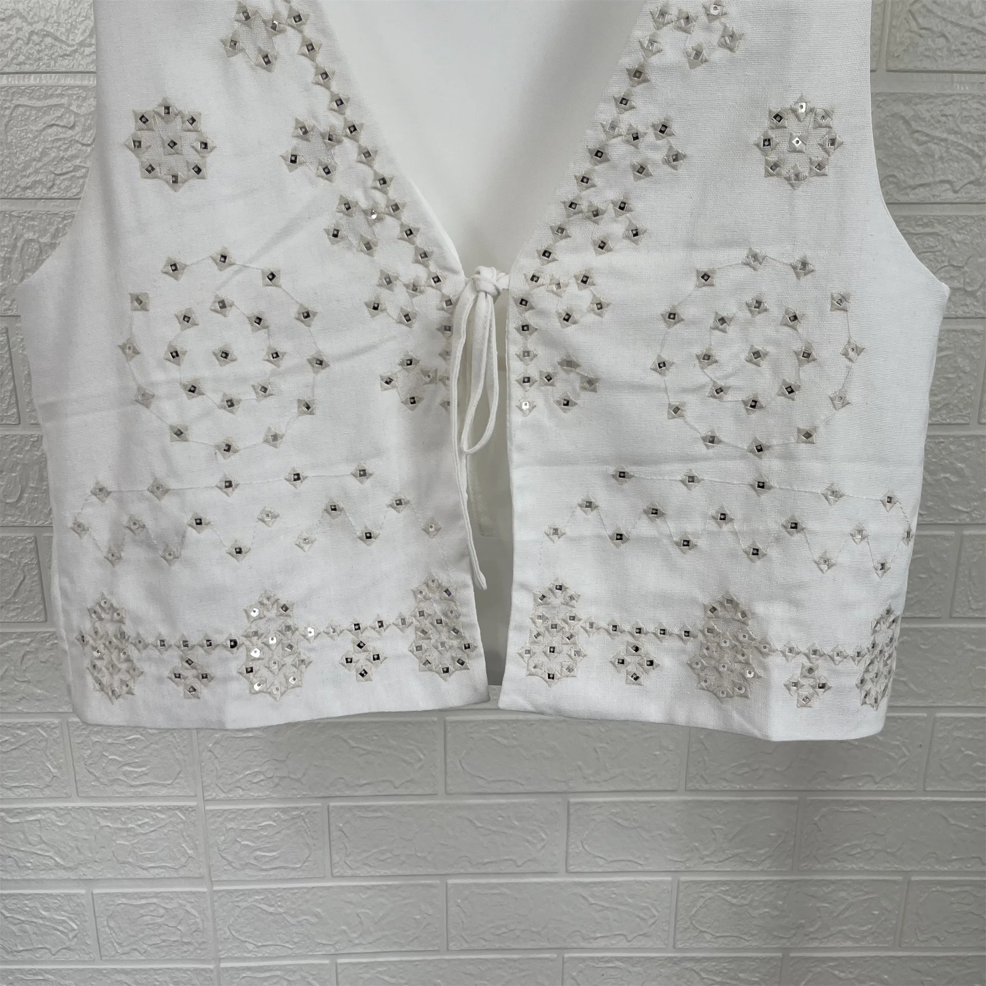 Женская Блестящая юбка Taop &amp Za с завышенной талией и V-образным вырезом