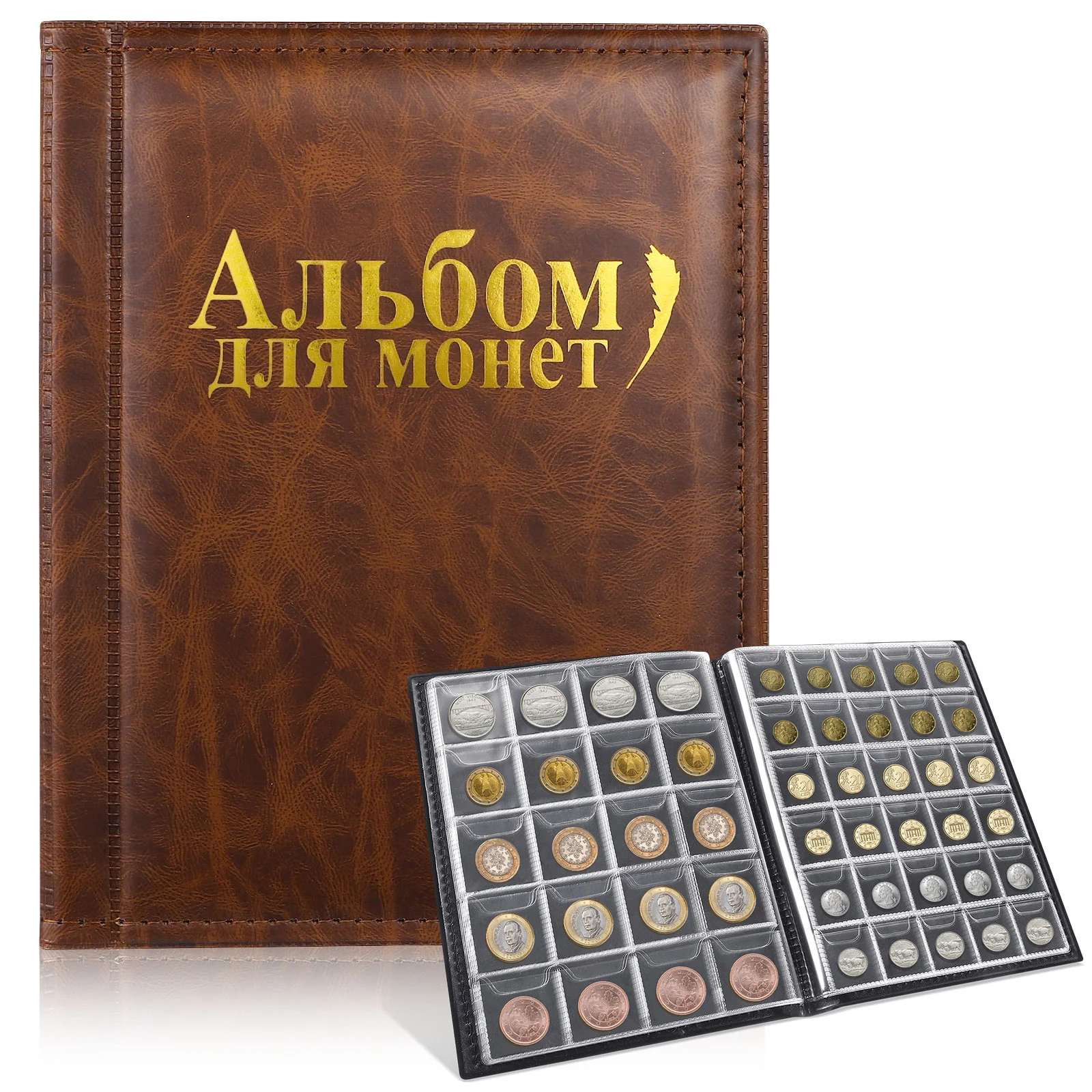 

Coin Collection Collecting Holders Collectors Supplies Commemorative Book Case Kids