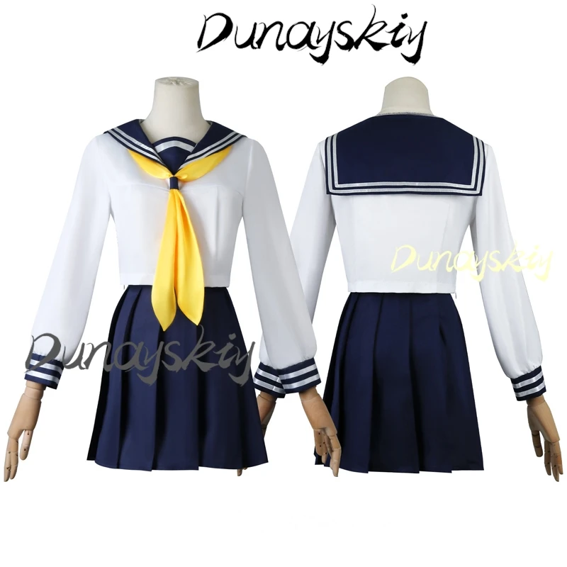 Костюм для косплея Anko Koshi парик аниме My Deer Friend Nokotan Shikanoko Nokonoko школьная форма