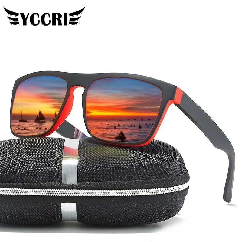 

New Luxury Polarized Sunglasses Men's Driving Shades Male Vintage Men Goggle UV400 Multiple Colour Fish Outdoors Classic Glasses