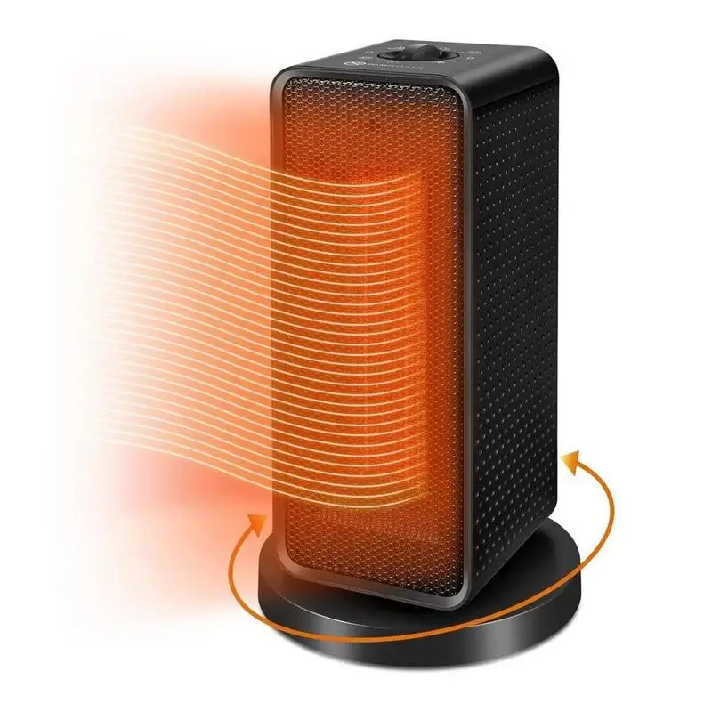 

Space Heaters for Indoor Use PTC Ceramic Room Electric Heater Fan Overheating Protection Portable Heater for Office and Bedroom