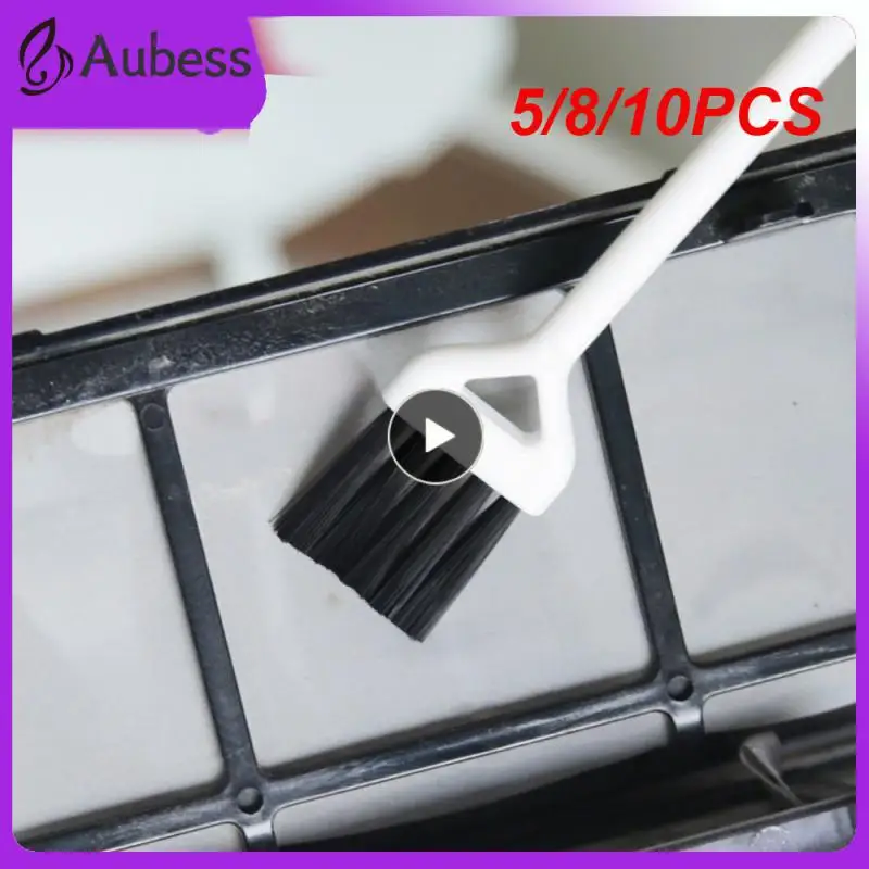 

5/8/10PCS Minimal Design Pore Cleaning Brush Dense Bristles Cleaning The Keyboard Durable Not Easily Loose Gap Cleaning Brush
