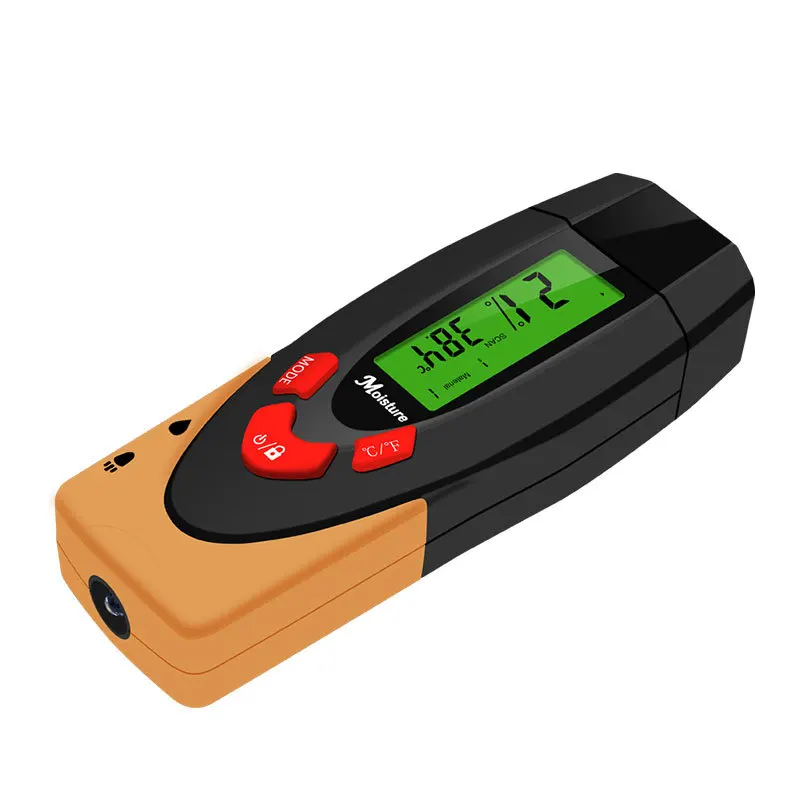 

1PC Portable Digital Display Needle Wood Moisture Meter Thermohygrometer Building Materials Floor Carton Moisture Detector