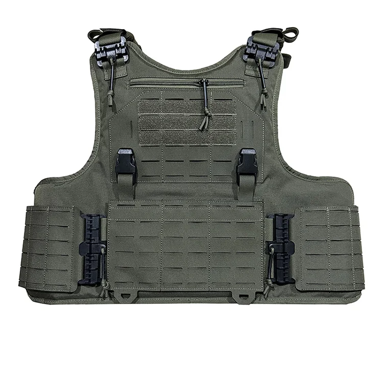 Фото Тактический жилет Molle Jump Plate Carrier, быстрый, съемный, выдвижной, тактический, регулируемый, для улицы №1