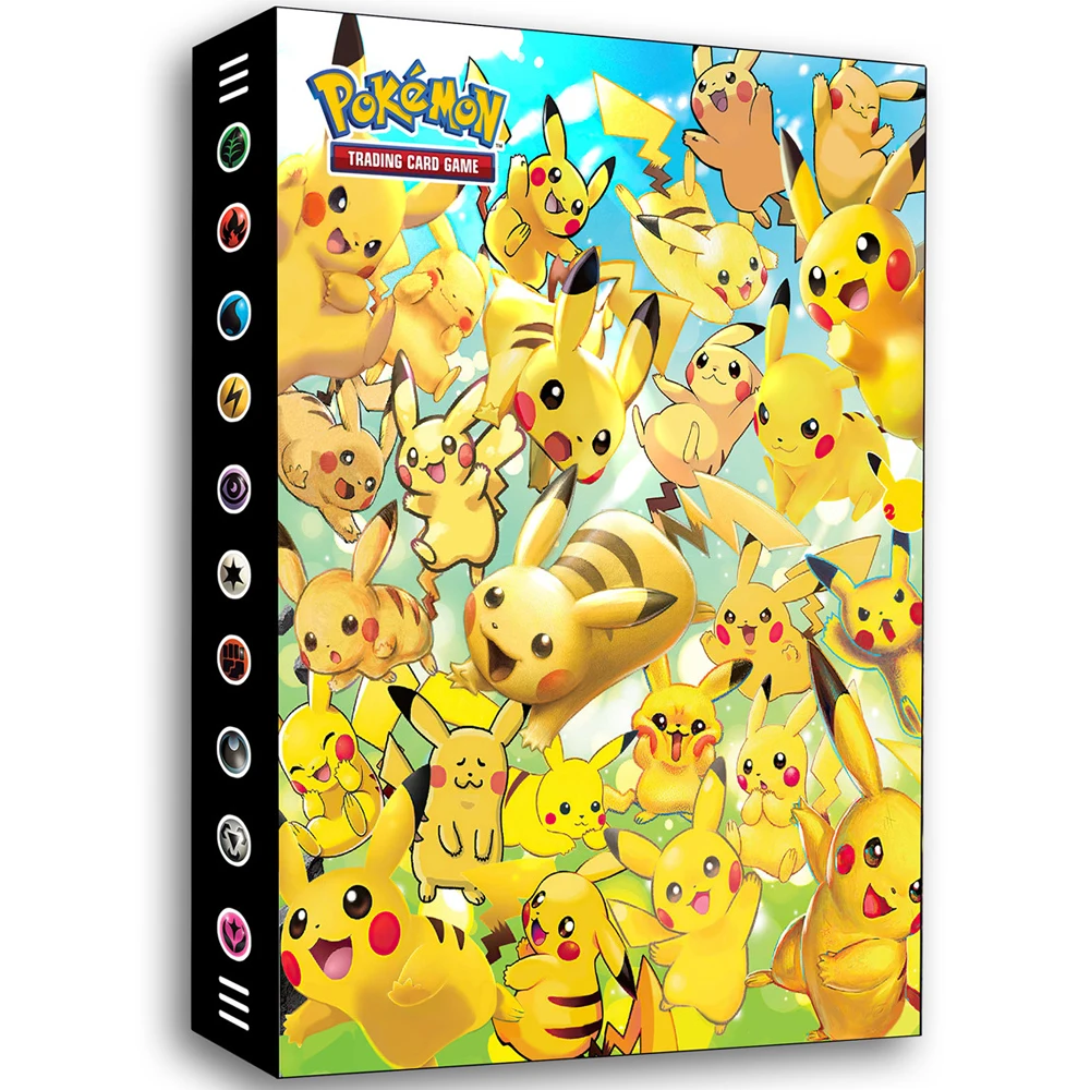 

240 шт., детские защитные карточки для карт Pokemon Pikachu