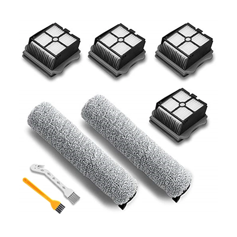 

Replacement Parts For Tineco Ifloor 3/Floor One S3 Cordless Wet Dry Vacuum Cleaner, Brush Rollers Vacuum Filters