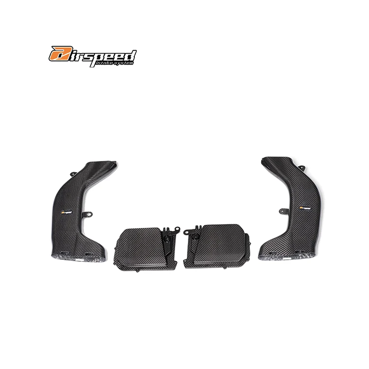 Бренд Airspeed 100% сухая система впуска холодного воздуха из углеродного волокна без