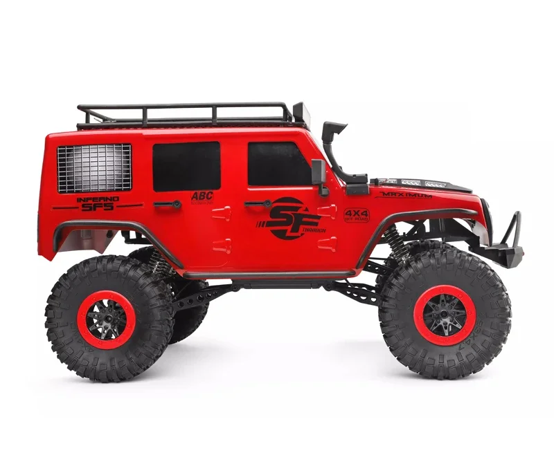 Wltoyss 104311 Двойной мост 1/10 2 4G Матовый рок-гусеничный автомобиль 4WD Грузовик