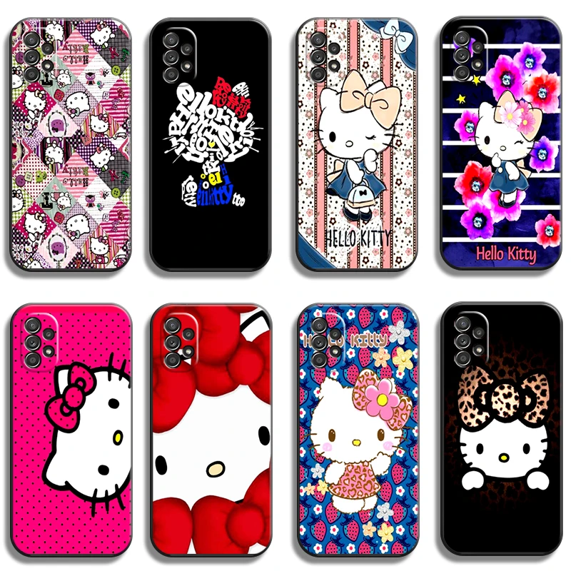 

Hello Kitty Cartoon Kawaii Phone Cases For Samsung Galaxy A51 4G A51 5G A71 4G A71 5G A52 4G A52 5G A72 4G A72 5G Back Cover