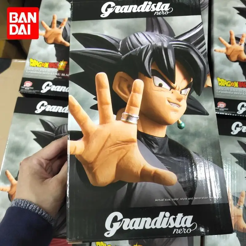 

Dragon Ball Figures Super Grandista Nero Goku Black Zamasu Bandai Original Pvc Action 28cm Banpresto Figurine Toys
