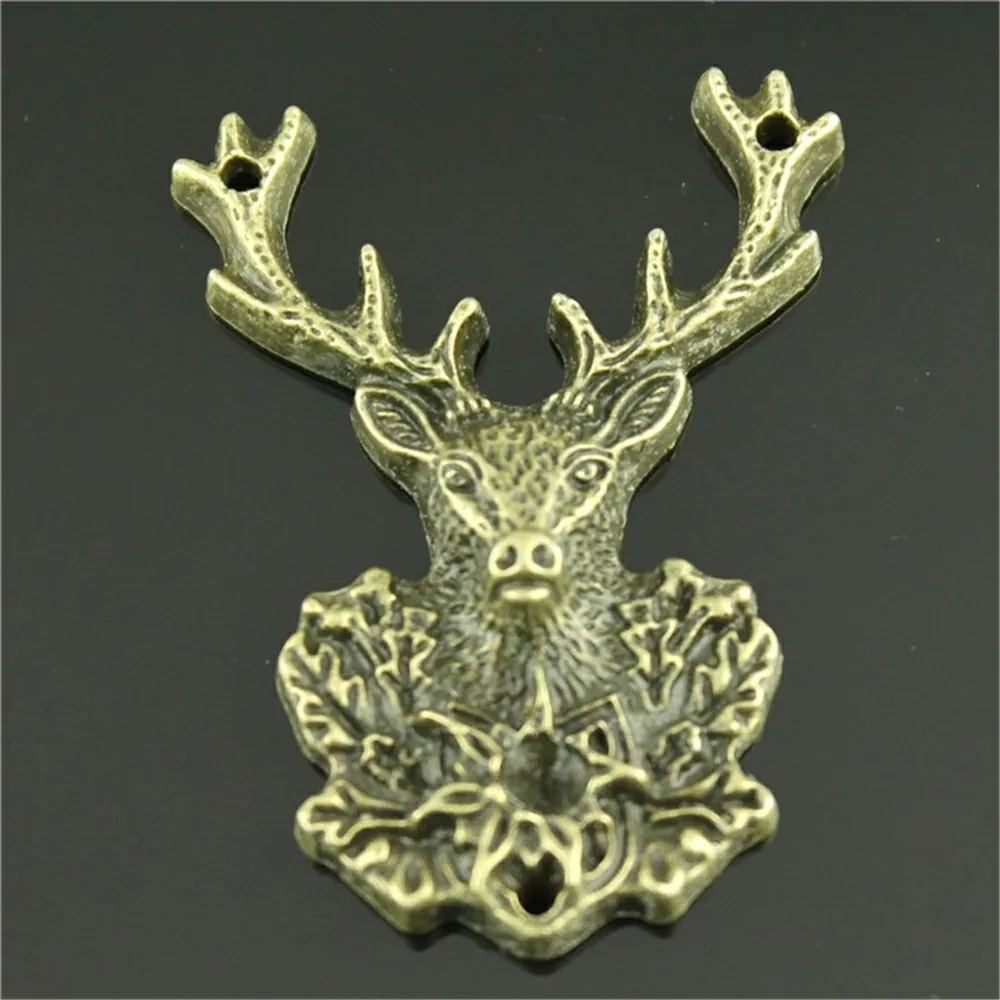 4 шт., Бронзовые Подвески в античном стиле, 51x38 мм