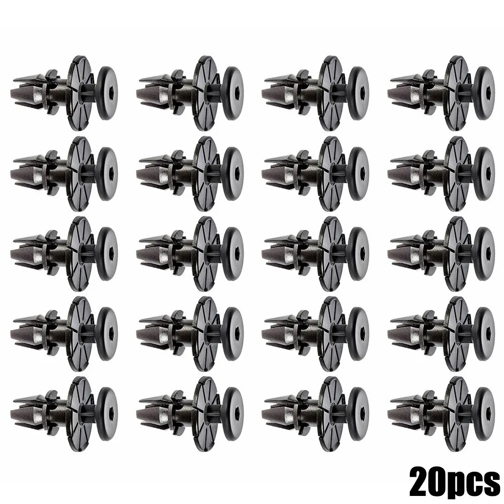 

Spacer Clip Clip Car Interior Screw Side Sill Spacer 27mm Black Door Fastener Moulding Clip For BMW 5 & 6 Series