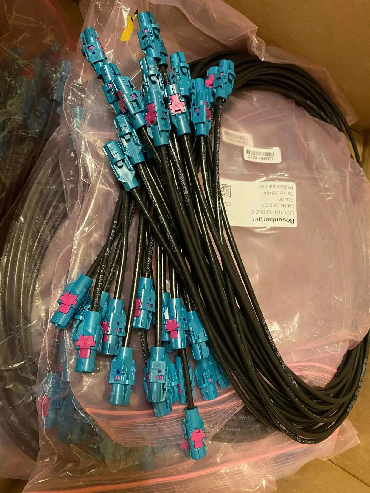 Кабель Ethernet HMTD Однополосный гнездовой кабель E6K10A-1CAZ5-Z