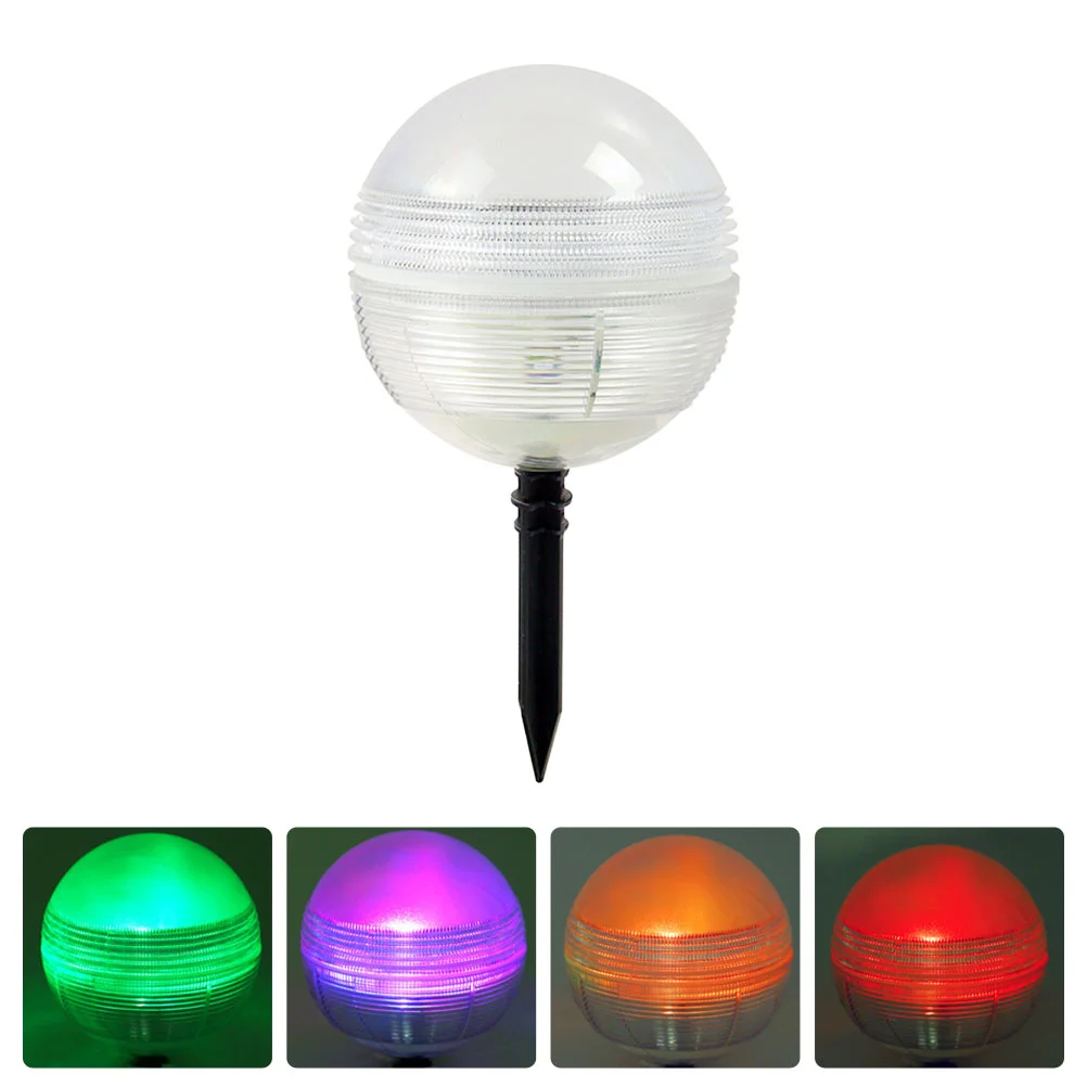 

Decorate Solar Ball Light Lights Waterproof Color Changing Abs Colorful Lighting Lamp