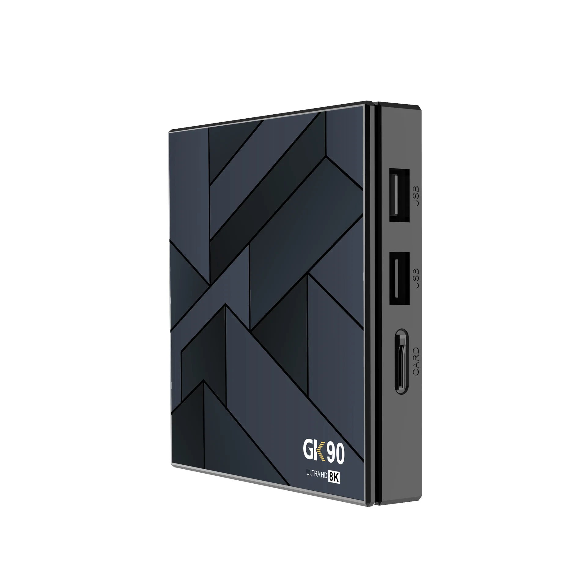 Фото ТВ-приставка GK90 на Android 13, процессор Allwinner H616, 2 ГБ ОЗУ, 8 ГБ ПЗУ, 2.4G/5G Dual Wi-Fi, BT5.2, медиаплеер, Set Top BOX №4