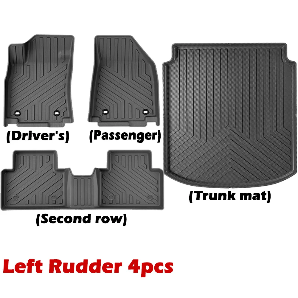 

Напольные коврики из ТПЭ для MG7 2023 2024, всепогодные водонепроницаемые напольные вкладыши для багажника, грузовые коврики, защитные накладки, аксессуары