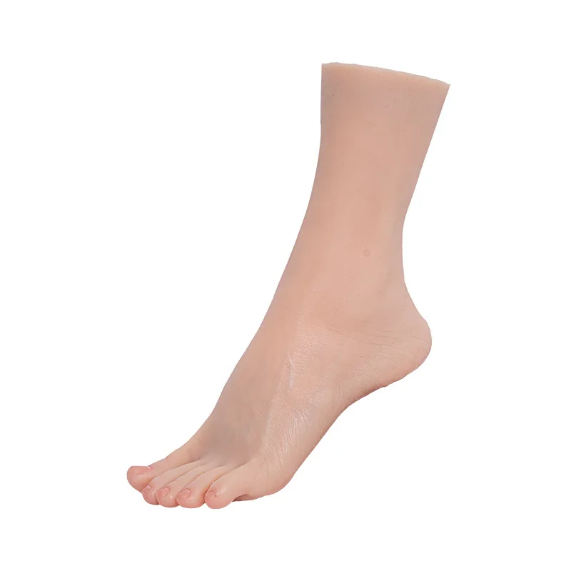 

Armrest for nail polish organizer Simulation Foot Model Plantar wrinkles Real Leg Display Nail Art Costume Props Silicone TG3723