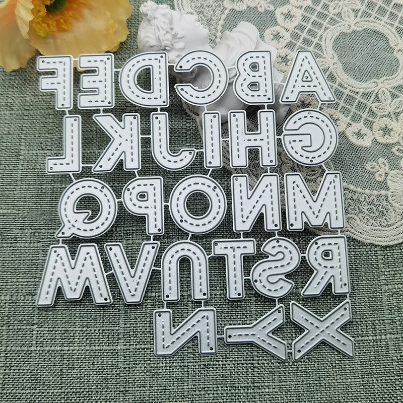 Письмо металлические штампы шаблон штамп вырезанные Скрапбукинг тиснение