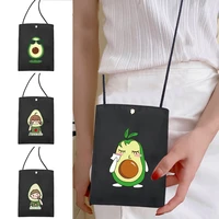 avocado series mobile phone handbag womens bags water proof phone pack female crossbody packs purse clutch wallet shoulder bag