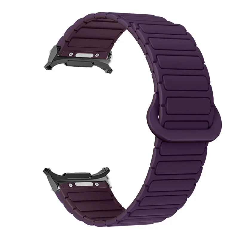Фото Магнитный ремешок QuickFit для Samsung Galaxy Watch Ultra 2 47 мм, браслет 2026 для Galaxy Watch 8/9 40 мм/44 мм, классический спортивный ремешок 8/9. №3